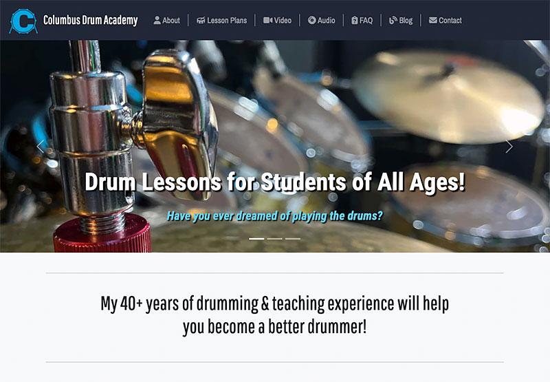 Columbus Drum Academy Website